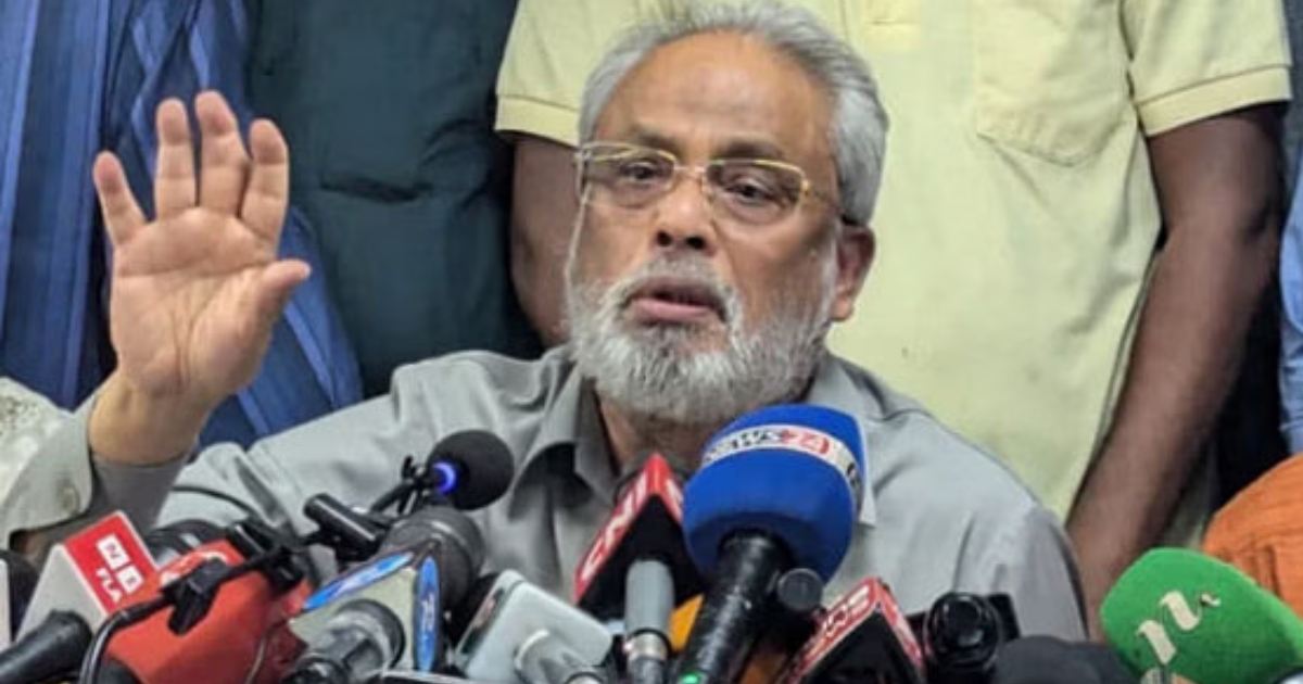 আওয়ামী লীগকে বাদ দিয়ে নির্বাচন করলে তা গ্রহণযোগ্য হবে না : জিএম কাদের