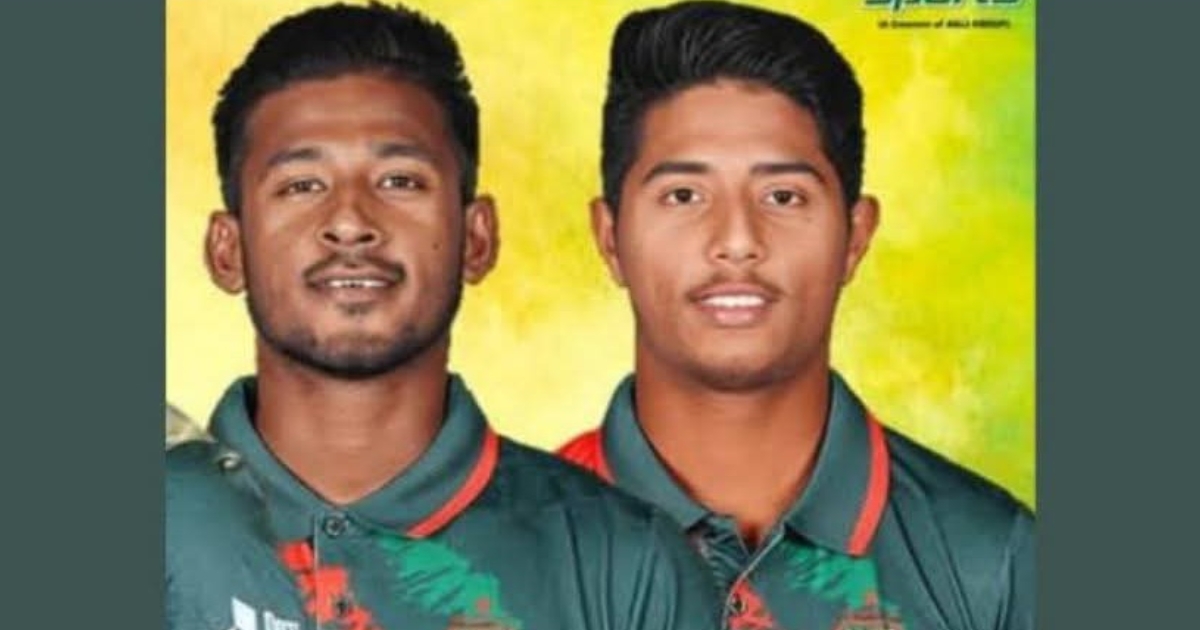 বাংলাদেশ ‘এ’ দলে জায়গা পেলেন নারায়ণগঞ্জের জিসান ও রাব্বি
