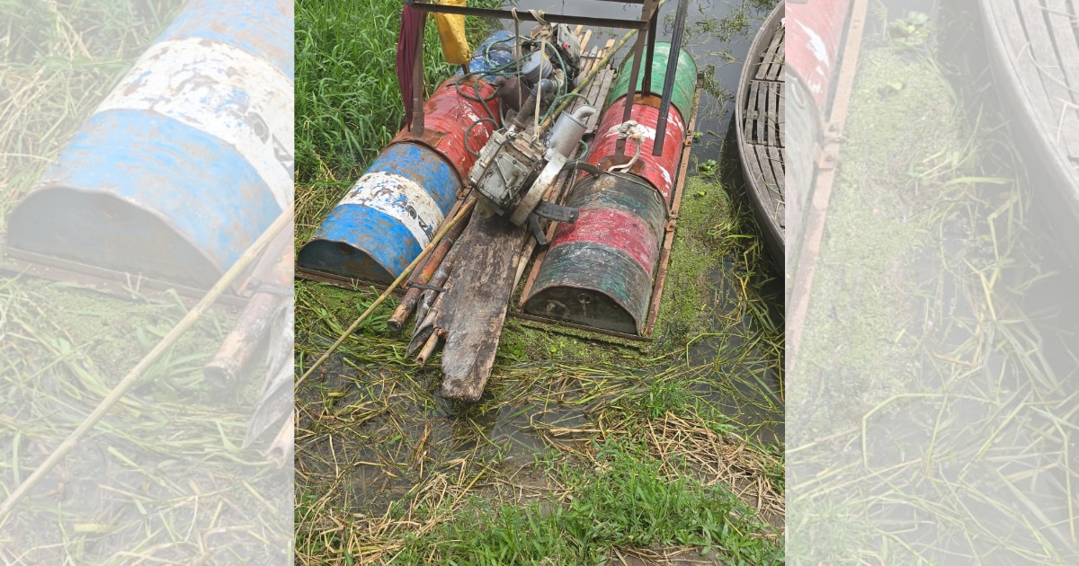 টঙ্গীবাড়ীতে কৃষি জমি রক্ষায় এসিল্যান্ড এর অভিযান