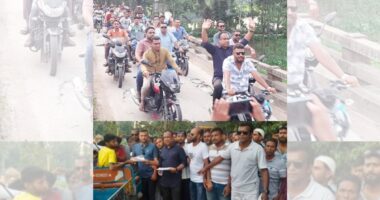 শেরপুর- ধুনট আসনে ধানের শীষ প্রতীকের মনোনয়ন প্রত্যাশী কেন্দ্রীয় নেতা খোকনের গণসংযোগ