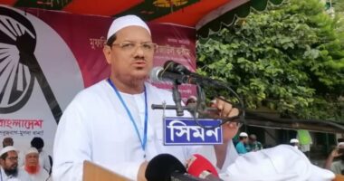 শহীদ ও আহতদের রক্তের দায় শোধ করতে পিআর পদ্ধতিতে নির্বাচন দিতে হবে : চরমোনাই পীর