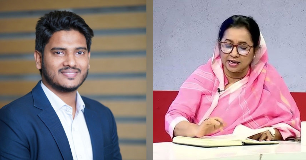 ‘নিলুফার চৌধুরী শহীদ আবরার ফাহাদকে নিয়ে নির্লজ্জ রসিকতা করেছেন, : সালমান রিফাত
