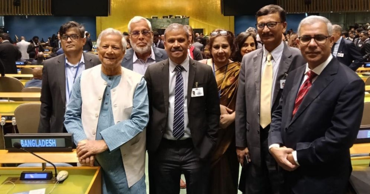 জাতিসংঘের অধিবেশনে যোগ দিয়েছেন প্রধান উপদেষ্টা ড. মুহাম্মদ ইউনূস