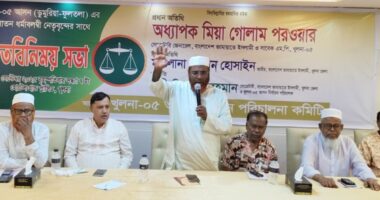 হিন্দু-মুসলিম মিলেমিশে এই দেশকে রক্ষা করতে চাই : মিয়া গোলাম পরওয়ার