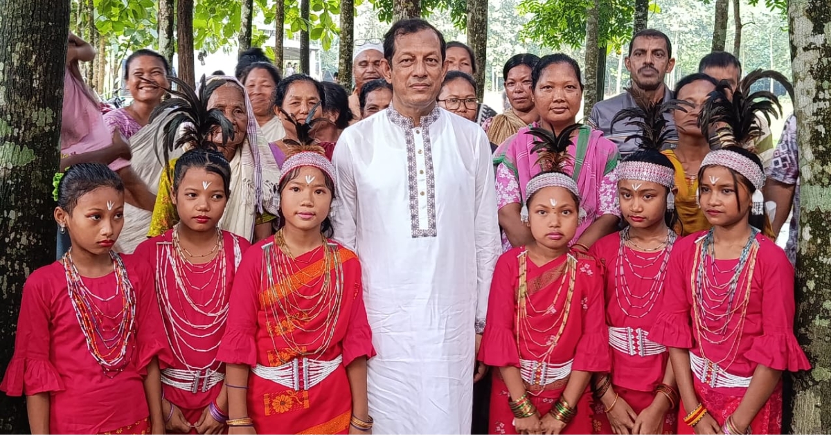 শোলাকুড়ী ইউনিয়নে আদিবাসীদের সাথে মতবিনিময় করলেন এ্যাড. মোহাম্মদ আলী