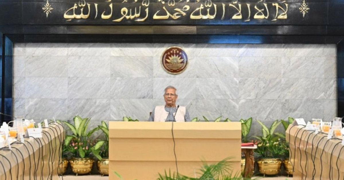 মন্ত্রণালয়গুলোর অভ্যন্তরীণ সংস্কারের তথ্য জনগণকে জানানোর নির্দেশ প্রধান উপদেষ্টার