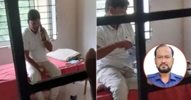 থানায় আসামি থাকছে আলাদা কক্ষে—কথা বলছে মোবাইলে, ওসিকে প্রত্যাহার