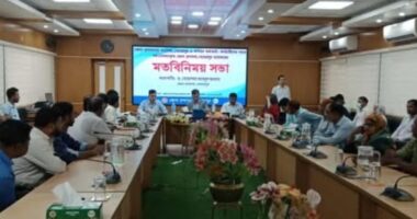 মেহেরপুরে নবাগত জেলা প্রশাসকের মতবিনিময় সভা