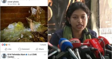 ৩০ জুলাইয়ের ভাঙা কাচের ছবি নিয়ে বামজোট প্রার্থীর ব্যাখ্যা