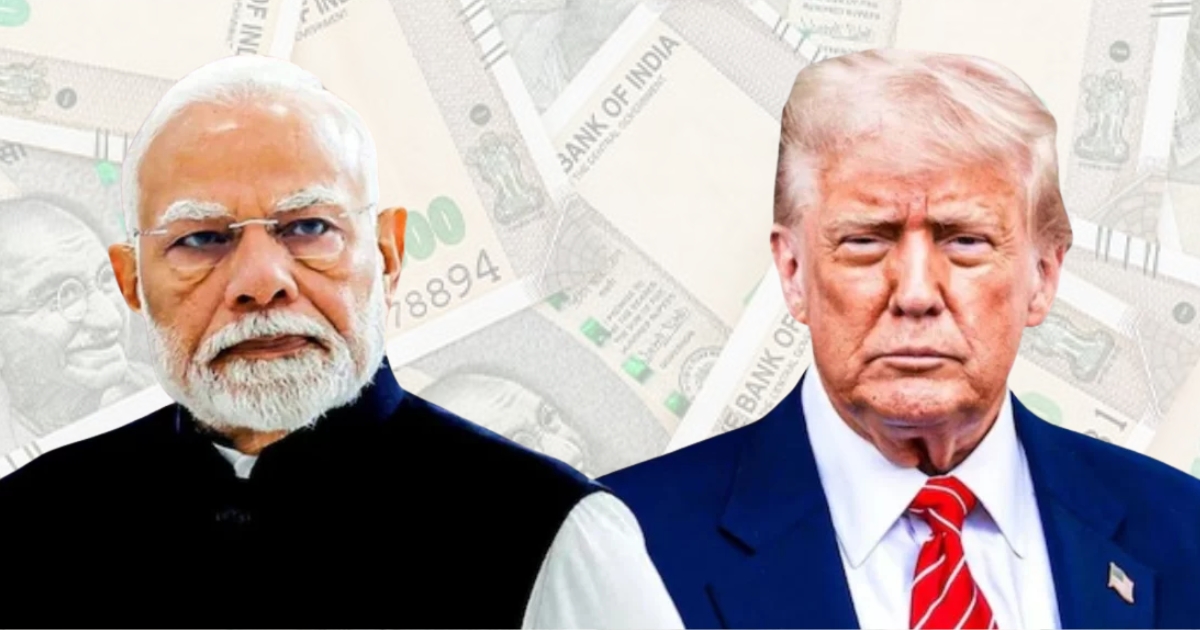 ট্রাম্পের শুল্কে চাপের মুখে ভারতের অর্থনীতি, রুপির দর সর্বনিম্নে