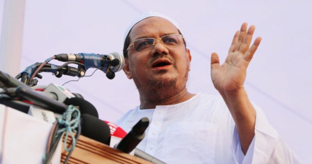 ভারতের দিল্লিতে বৃষ্টি পড়লে এ দেশে ছাতা ধরার চেষ্টা হচ্ছে: চরমোনাই পীর