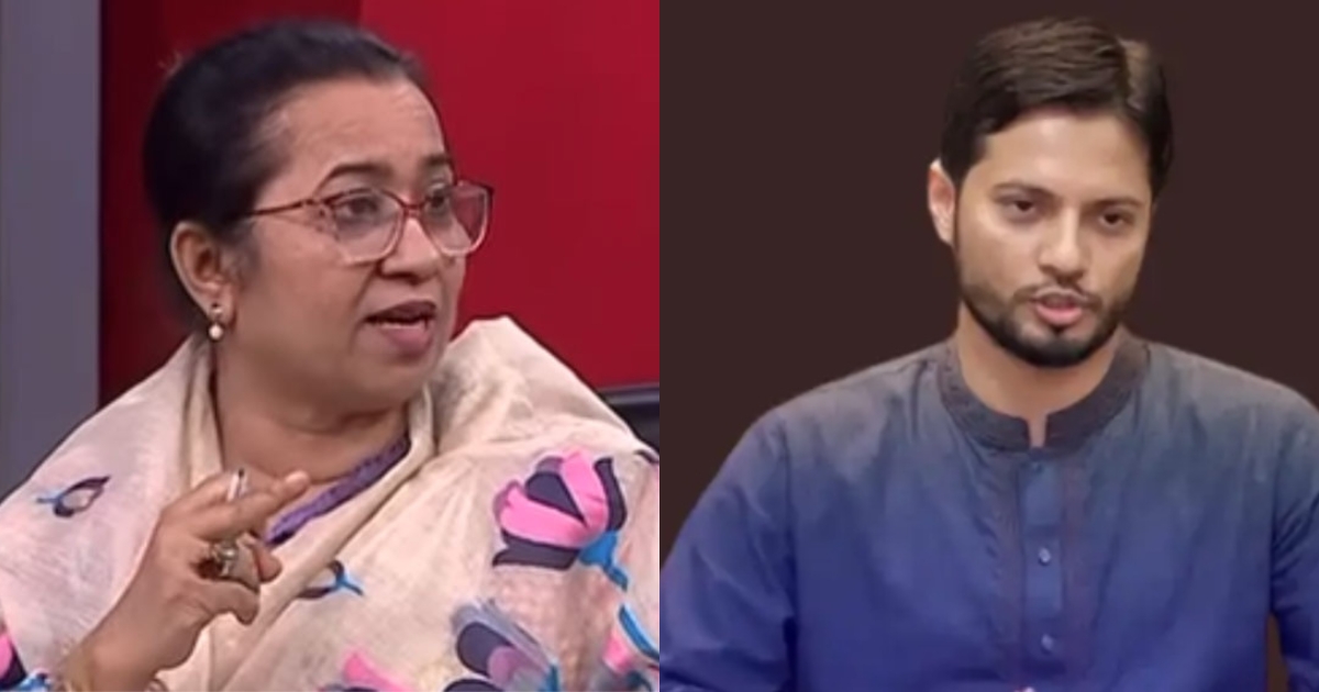 বিএনপি নেত্রী নিলুফার মনিকে ক্ষমা চাইতে হবে, না হলে ব্যবস্থা নেবে ছাত্রশিবির