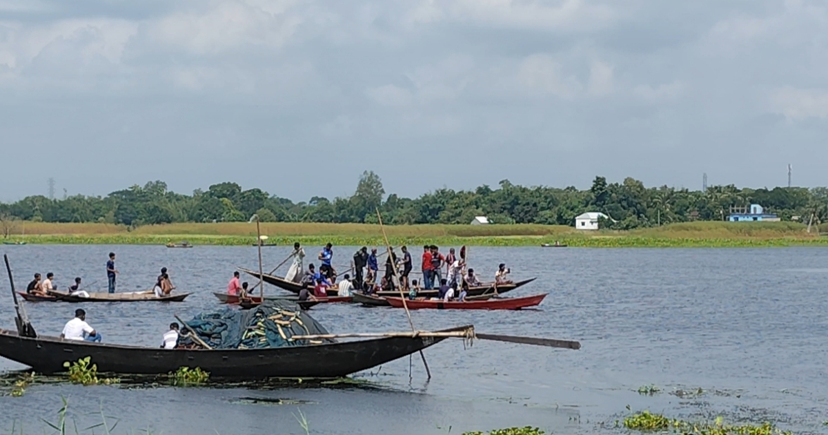সিংগাইরে নদীতে মাছ ধরতে গিয়ে জেলে নিখোঁজ