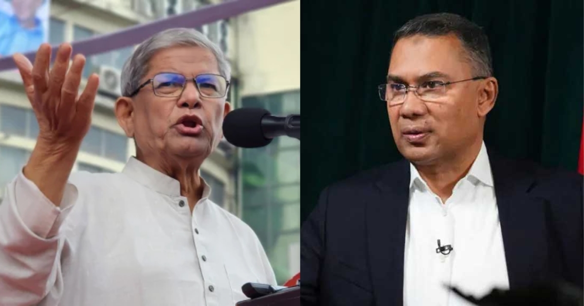 সাক্ষাৎকারই প্রমাণ, জাতিকে নেতৃত্ব দিতে সক্ষম তারেক রহমান : মির্জা ফখরুল