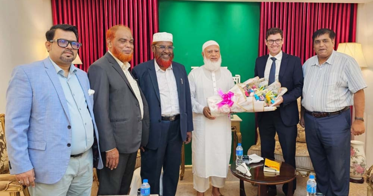 জামায়াত আমিরের সঙ্গে নরওয়ের রাষ্ট্রদূতের বৈঠক