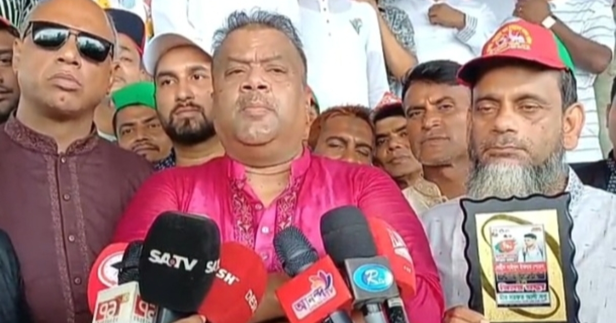 ‘ষড়যন্ত্র করে নির্বাচনের পথ রোধ করা যাবে না’ : মীর সরফত আলী সপু