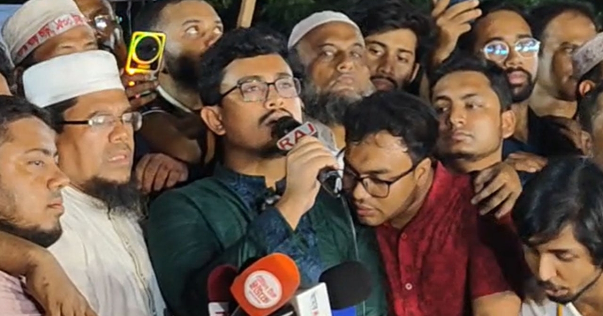 শিক্ষকদের ন্যায্য দাবি না মানলে উত্তাল ঝড়ে সব উড়ে যাবে : ডাকসু ভিপি
