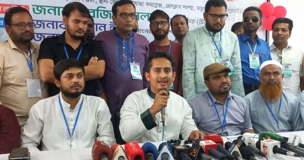 আমরা জাতীয় পার্টির মতো ‌‌‘পোষা রাজনীতি’ করতে আসিনি : সারজিস আলম