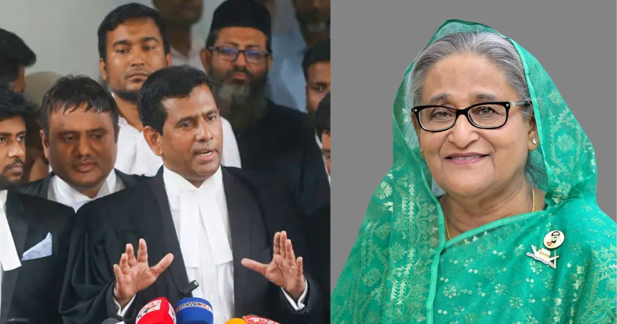 শেখ হাসিনা সেনাবাহিনীকে উসকে দিয়ে গৃহযুদ্ধ লাগানোর চেষ্টা করেছেন : চিফ প্রসিকিউটর