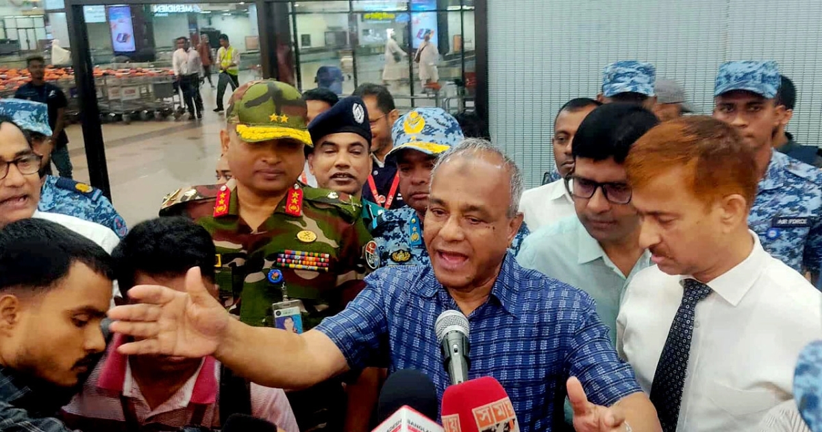 শাহজালাল বিমানবন্দরে আগুনের ঘটনা তদন্তে আসছে ৪ দেশের বিশেষজ্ঞ টিম : স্বরাষ্ট্র উপদেষ্টা