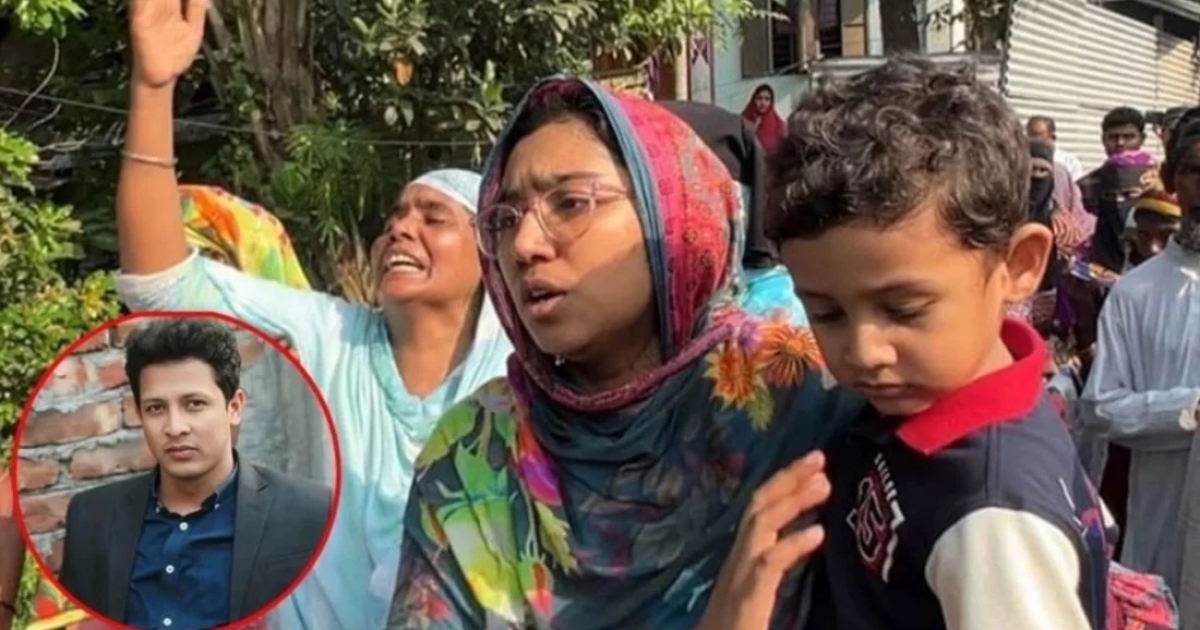 নিহতের পরিবারকে ১০ কোটি টাকা ক্ষতিপূরণ দিতে আইনি নোটিশ