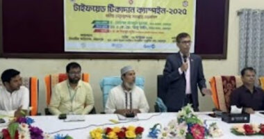 মেহেরপুরে ধর্মীয় নেতাদের অংশগ্রহণে টাইফয়েড টিকাদান ওয়ার্কশপ
