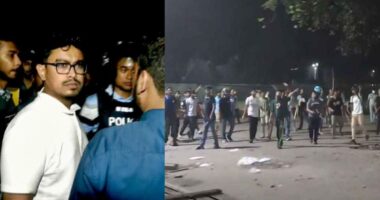 মধ্যরাতে ঢাবি ও ঢাকা কলেজের শিক্ষার্থীদের সং/ঘর্ষ, পরিস্থিতি শান্ত করার চেষ্টা করছেন সাদিক কায়েম