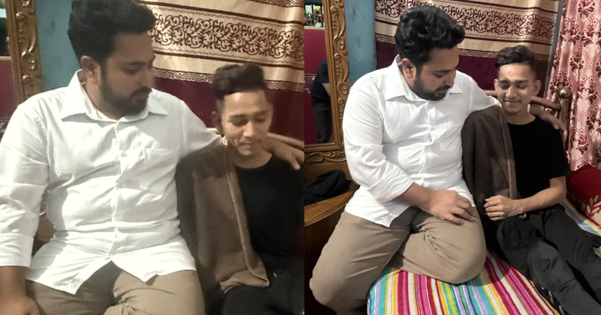 জুলাই গণঅভ্যুত্থানে হাত হারানো সেই আতিকুলকে দেখতে গেলেন নাহিদ
