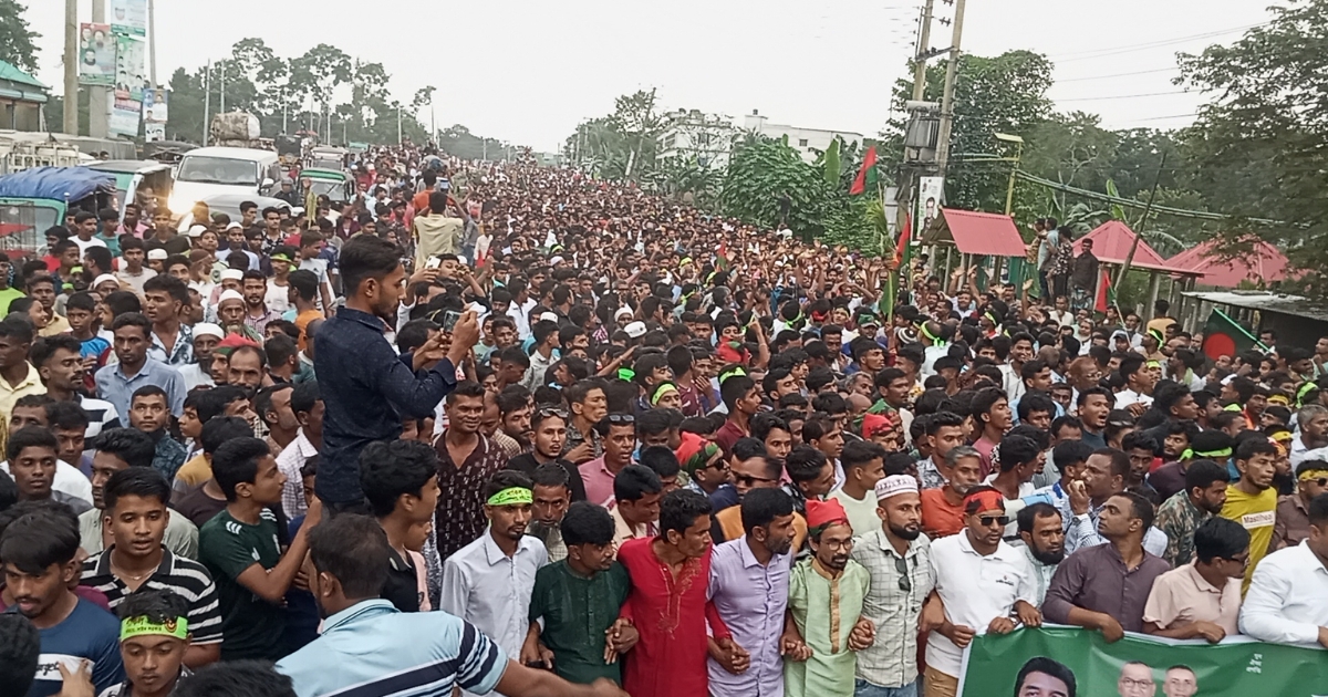 তারাকান্দায় যুবদলের দিনভর আনন্দ র‍্যালি, পথসভা ও আলোচনা সভা
