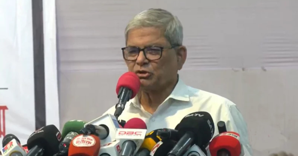 জনগণকে মিথ্যা বলে প্রতারণা করবেন না, জামায়াতকে মির্জা ফখরুল