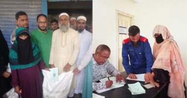 পাঁচ মাসের ভিডব্লিউবি চাল পেয়ে খুশি দক্ষিণ সাকুচিয়ার ২০২৫-২৬ চক্রের কার্ডধারীরা