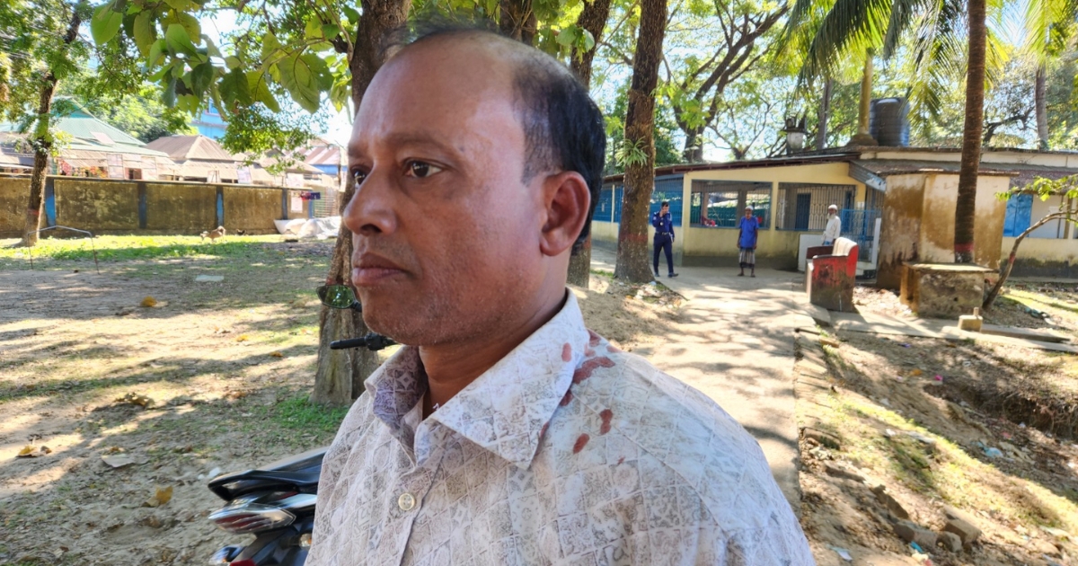 মধ্যনগরে যুবদল নেতা রায়হানের ওপর হামলা