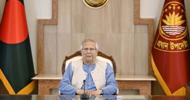 ভূমিকম্পের পর দেশবাসীর উদ্দেশে প্রধান উপদেষ্টার বার্তা