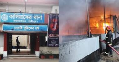 কালিয়াকৈরে মদিনা পলিমার কারখানায় বিস্ফোরণে অগ্নিকাণ্ড : দুই শ্রমিক গুরুতর দগ্ধ