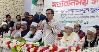 বিএনপি সরকার গঠন করলে ইমাম ও মুয়াজ্জিনদের রাষ্ট্রীয় তহবিল থেকে ভাতা দেয়া হবে : খন্দকার মুক্তাদির