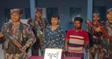 মেহেরপুর সীমান্তে স্বর্ণের বারসহ ভারতীয় ও বাংলাদেশী দুই নাগরিক আটক