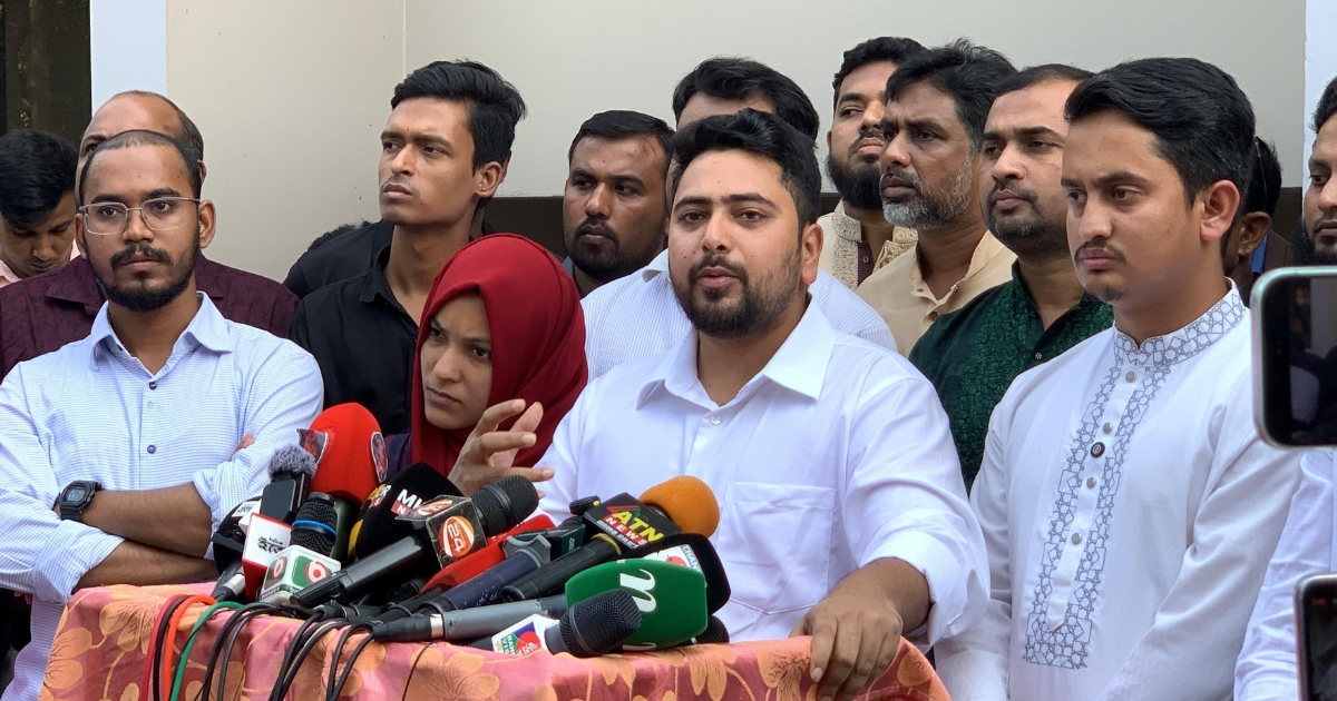 জুলাই সনদে ‘নোট অব ডিসেন্ট’ বলে কিছুই থাকবে না : নাহিদ ইসলাম