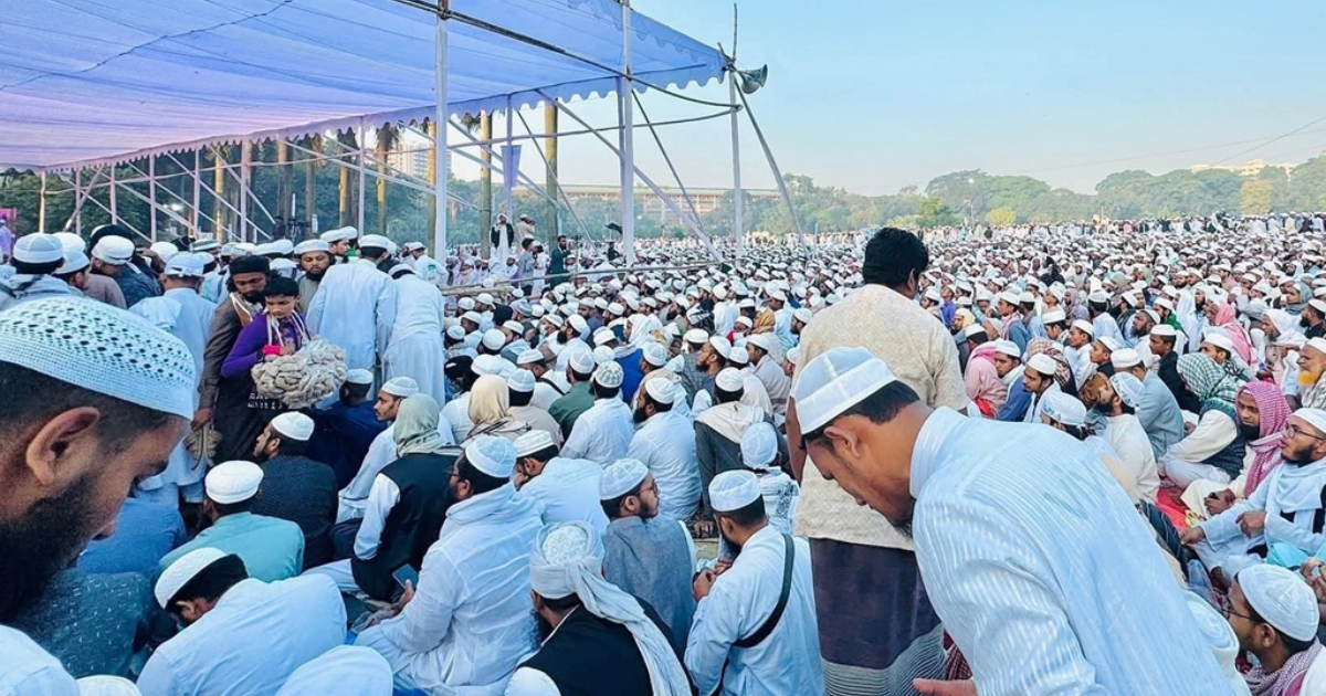  আন্তর্জাতিক খতমে নবুওয়ত সম্মেলনে সোহরাওয়ার্দী উদ্যানে লাখো মানুষের জনতার ঢল
