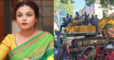 ধানমন্ডি ৩২ নম্বরে বুলডোজার আনা দলকে ‘রাজাকার বাহিনী’ বললেন শাওন
