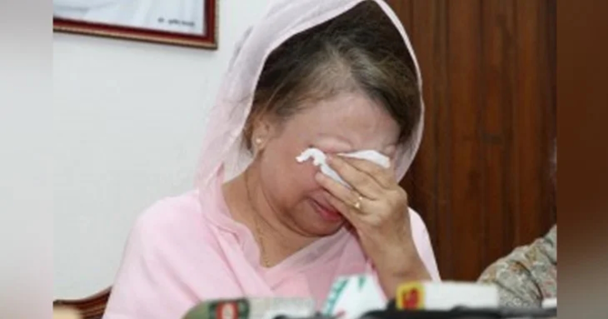 সত্য হলো খালেদা জিয়ার সেই বক্তব্য, কাঁদতে কাঁদতে বলেছিলেন, ‘আপনাদের ওপর আল্লাহর গজব পড়বে’