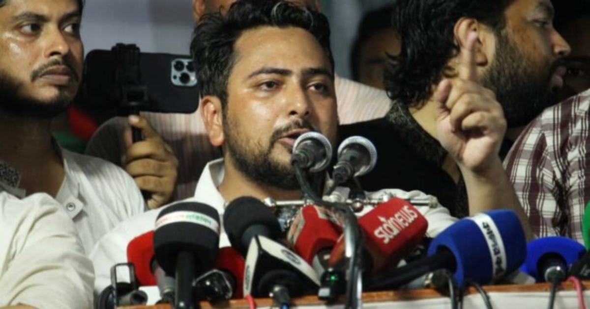 “ফ্যাসিবাদের সহযোগীরা নির্বাচনে অংশ নিতে পারবে না, এ ব্যাপারে আমরা কোনো আপস করব না” : নাহিদ