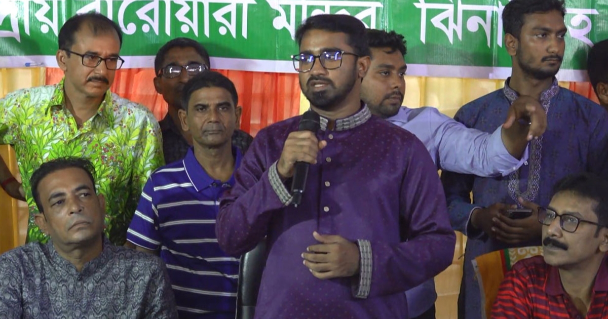 খালেদা জিয়ার জন্য সারাদেশের মানুষ কাঁদছে, কিন্তু হাসিনার জন্য দোয়া তো দূরের, কথা বলার মানুষও নেই : রাশেদ খাঁন