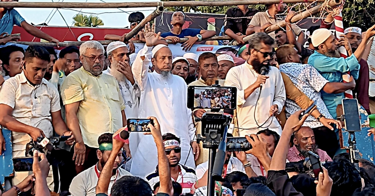 সেনবাগে বিএনপি নেতার শোডাউন, ঐক্যের বার্তা দিলেন কাজী মফিজুর রহমান