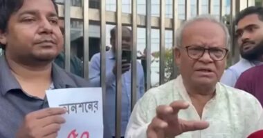 অনশনরত তারেকের পাশে রিজভী, বিএনপির সংহতি ঘোষণা