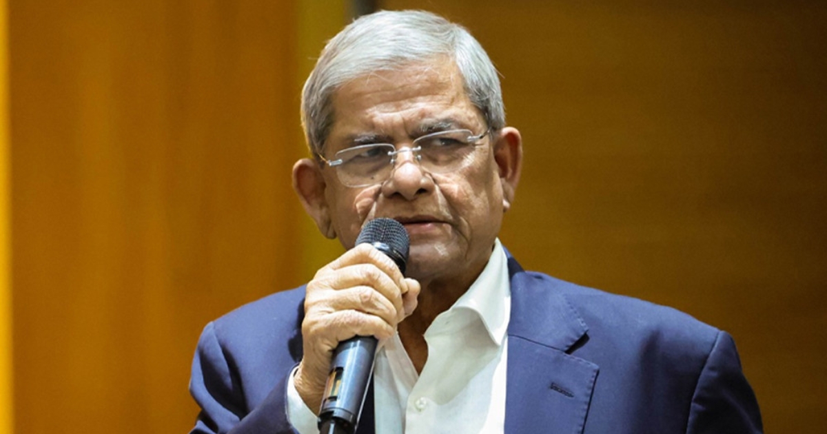 ‘নির্বাচনের আগে গণভোট হলে গুরুত্ব হারাবে জাতীয় নির্বাচন’: ফখরুল