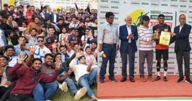 রাফায়েল টুডুর হ্যাট্রিকে গণ বিশ্ববিদ্যালয় নিশ্চিত করল সেমিফাইনালের জয়