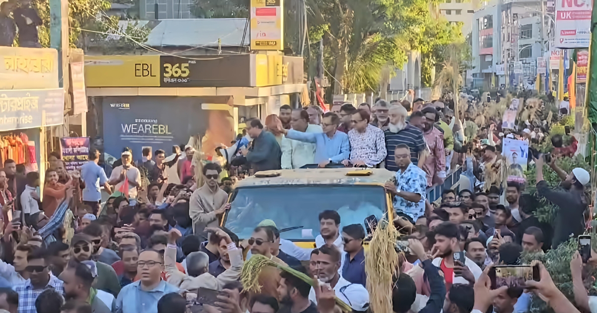 বিজয় দিবস উপলক্ষে সিলেট মহানগর বিএনপির সমাবেশ ও বর্ণাঢ্য র‍্যালি