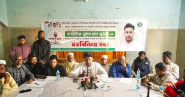 বালাগঞ্জে কর্মরত সাংবাদিকদের সাথে ব্যারিস্টার নূরুল হুদা জুনেদ’র মতবিনিময়