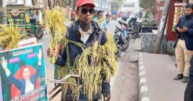 তারেক রহমানকে এক নজর দেখতে সাইকেলে ভোলা থেকে ঢাকার পথে শ্রমিক দল নেতা আব্বাস