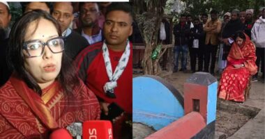দাদা-দাদির কবর জিয়ারত করে নির্বাচনি প্রচারণার কার্যক্রম শুরু করলেন ব্যারিস্টার রুমিন ফারহানা